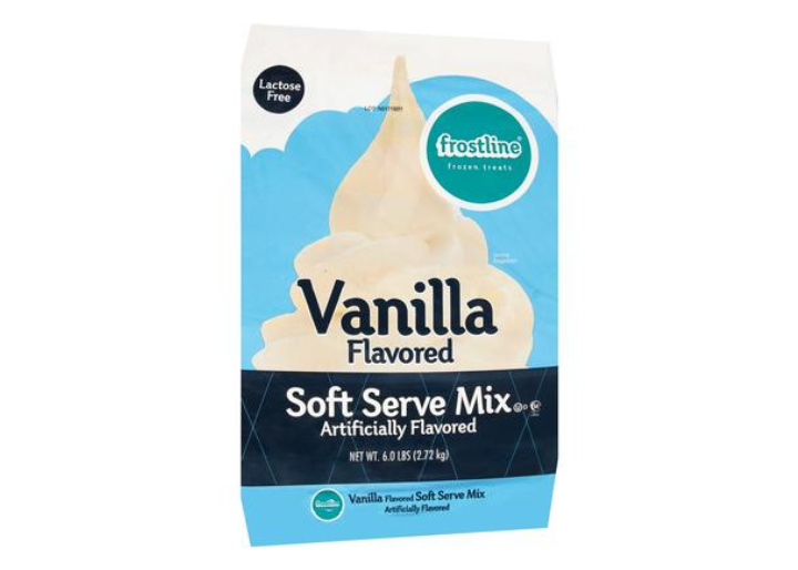 Frostline<sup>&reg;</sup> Vanilla Flavored Soft Serve Mix, Artificially Flavored